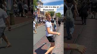 WHAT I ATE AT DISNEYLAND #shorts #disneyland #disneyfoodvlog #disneylandfood #whatieatinaday #foodie
