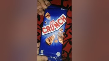 Nestle Crunch Chocolate #Nestle #Crunch #Chocolates #shorts | Gina Italia Vlog
