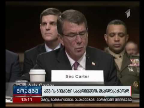 აშშ-ის  სამხედრო ბიუჯეტში საქართველოს მხარდაჭერაც არის გათვალისწინებული