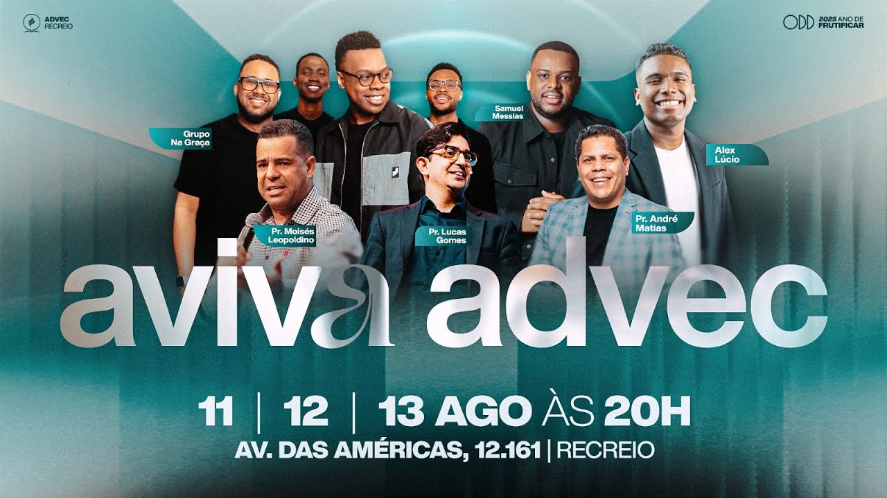 Conferência Aviva 2025 - 2º DIA | Pr Lucas Gomes & Alex Lúcio | 12/08/25