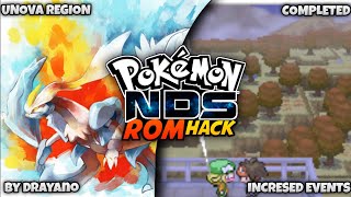 Completed Pokemon NDS ROM Hack with many new features on Unova Region