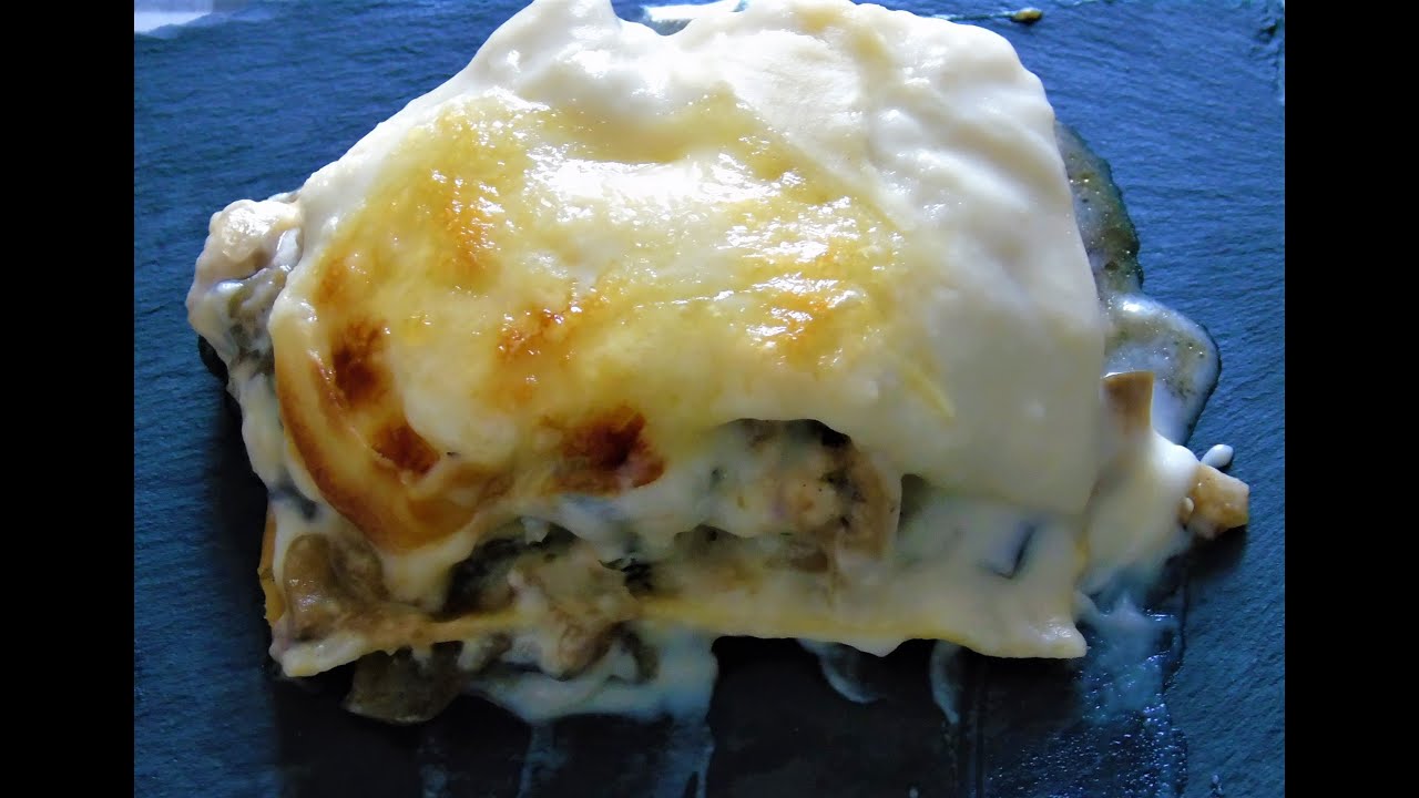 lasagnes poulet aubergine