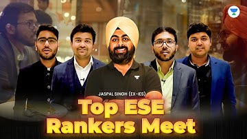 ESE 2022 Toppers meet with Jaspal Sir | Jaspal Singh (Ex-IES) | #gate2023 #unacademy #rank #ese