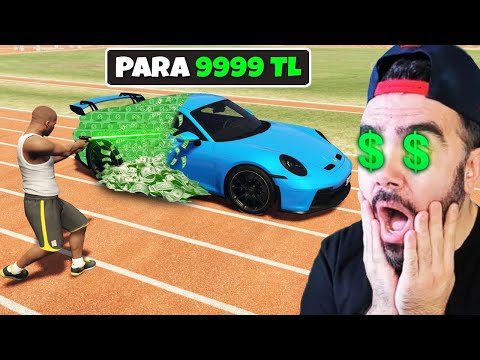 ATEŞ ETTIGIM PAHALI ARABALAR PARA OLUYOR EN PAHALI ARABAYI BULDUM - GTA 5 MODS