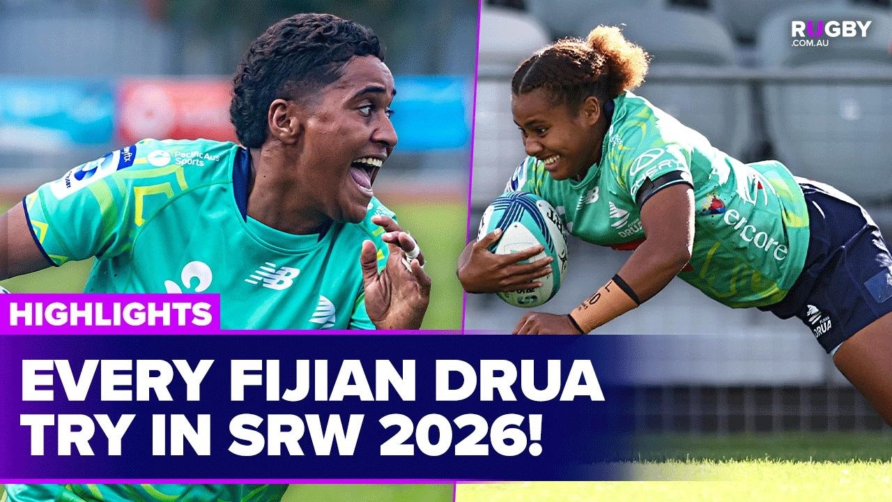 Every Fijian Drua Try In 2026 | Super Rugby Women's Highlights