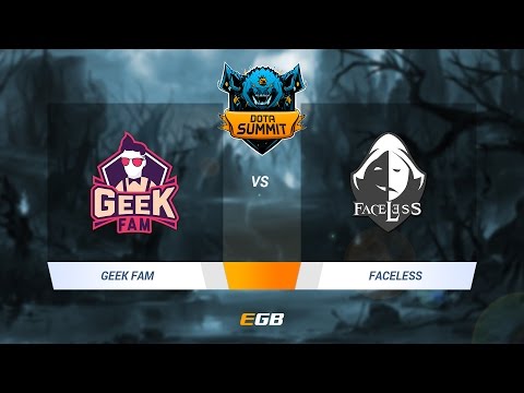 Geek Fam vs Faceless, Game 1, Dota Summit 7 SEA Qualifier