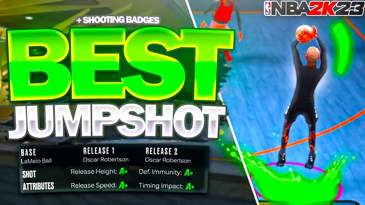 BEST JUMPSHOT on NBA 2K23 CURRENT GEN! FASTEST JUMPSHOT + BEST SHOOTING
