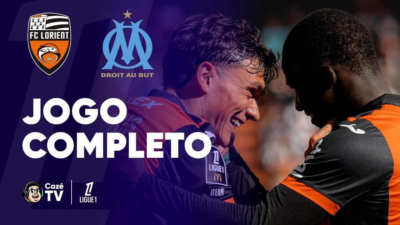 JOGO COMPLETO: FC LORIENT X OLYMPIQUE MARSEILLE | LIGUE 1 2025/2026 | 30ª RODADA