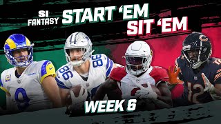 Week 6 Start 'Em, Sit 'Em: Set A Winning Fantasy Lineup! | Sports Illustrated