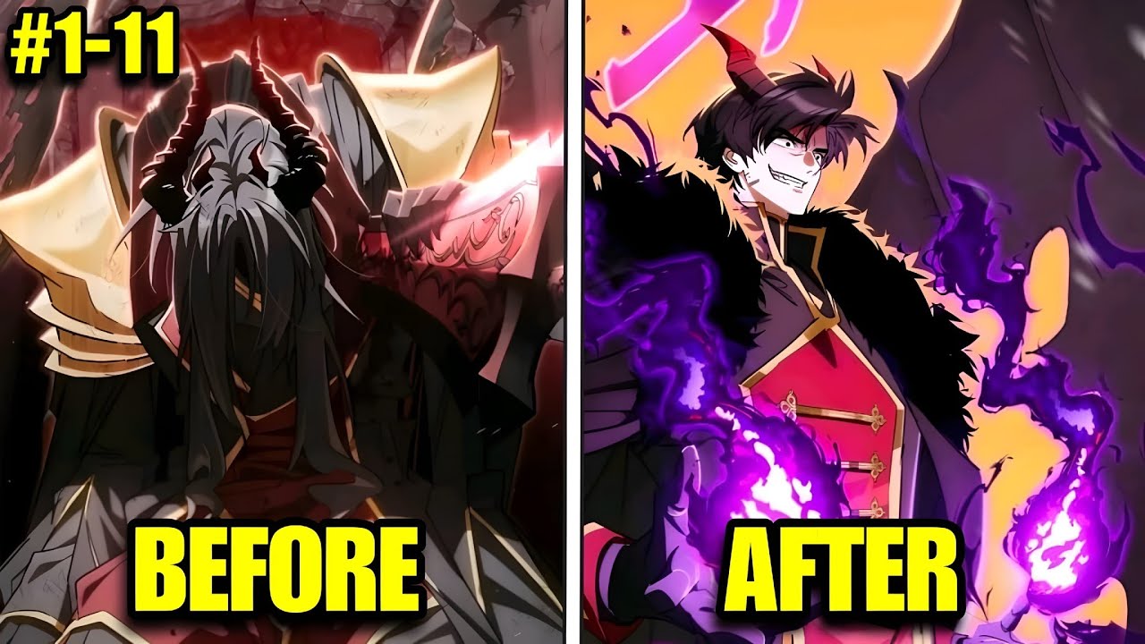 [1-11]The Demon King Overrun by Heroes !Manhwa recap 