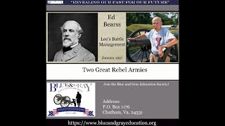 BGES Seminars-Lee's Battle Management- Ed Bearss