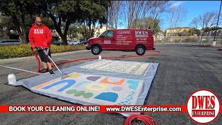 Area Rug Cleaning by DWES Enterprise | #DWES4Life