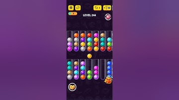 Ball Sort Puzzle 2021 Level 244 Walkthrough Solution iOS/Android