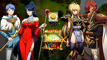 [Langrisser Mobile] Unavoidable Confrontation [Level 60] No SSR one turn clear