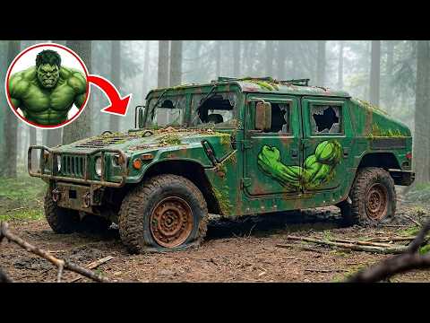 Restoration of Hulk’s Abandoned TRUCK | Fully Restore Forgotten Superhero Truck After 40 Years