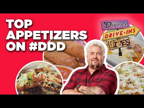 Top DDD Appetizer Videos with Guy Fieri Part 2 Diners Drive-Ins and Dives Food Network