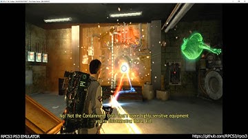 RPCS3 PS3 Emulator - Ghostbusters The Video Game Ingame! VULKAN (e33c011)