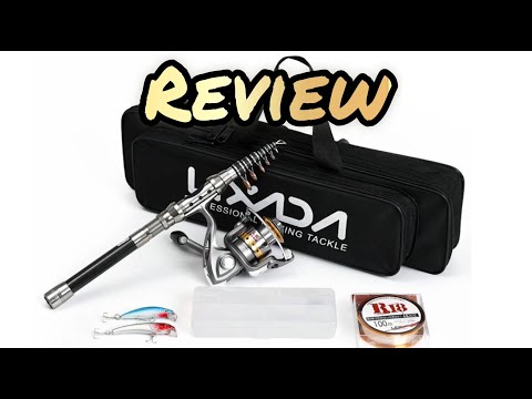 Lixada telescopic fishing rod+reel REVIEW! (Love it!) 