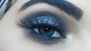 Black smokey eyemakeup tutorial / 5 minute classic Black smokey eye for beginners #shorts