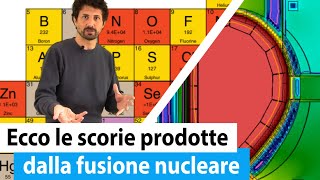 Le SCORIE RADIOATTIVE della FUSIONE NUCLEARE restano pericolose per MILLE ANNI