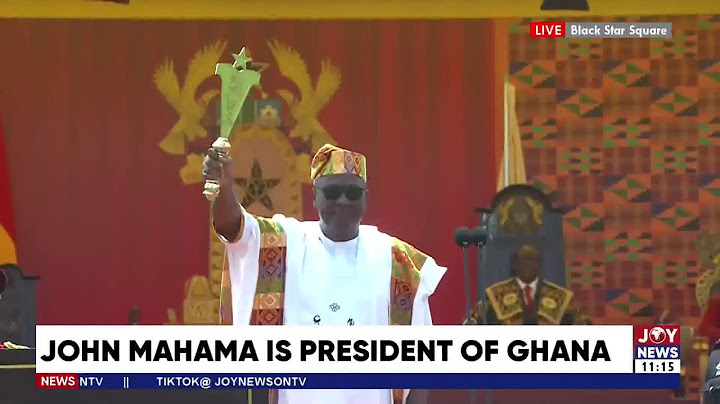 Presidential Inauguration: John Dramani Mahama sworn-in as the President of Ghana