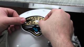 Helmet Decal Application