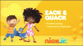 Zack & Quack Nick Jr Usa Curriculum Board 2018