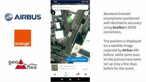 Geo Intelligence Demo Airbus - Orange - Geoflex - CES 2020