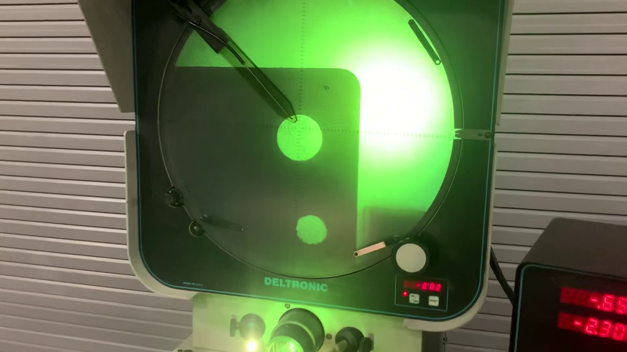 Deltronic DH 216 Optical Comparator YouTube