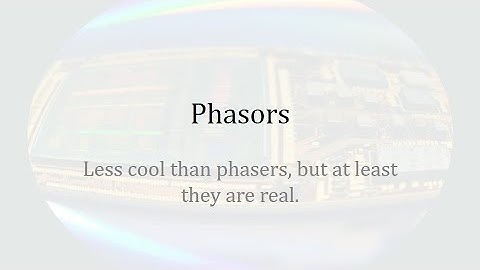 24. Phasors