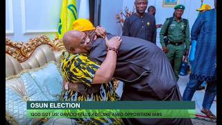 NEWS @7 | OSUN ELECTION: 'GOD GOT US' DAVIDO TELLS ADELEKE AMIDS OPPOSITION JABS