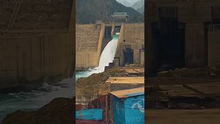 Dam Spillway view ❤️ 🏞️. #neelum #nature #dam #fypシ #shorts #short