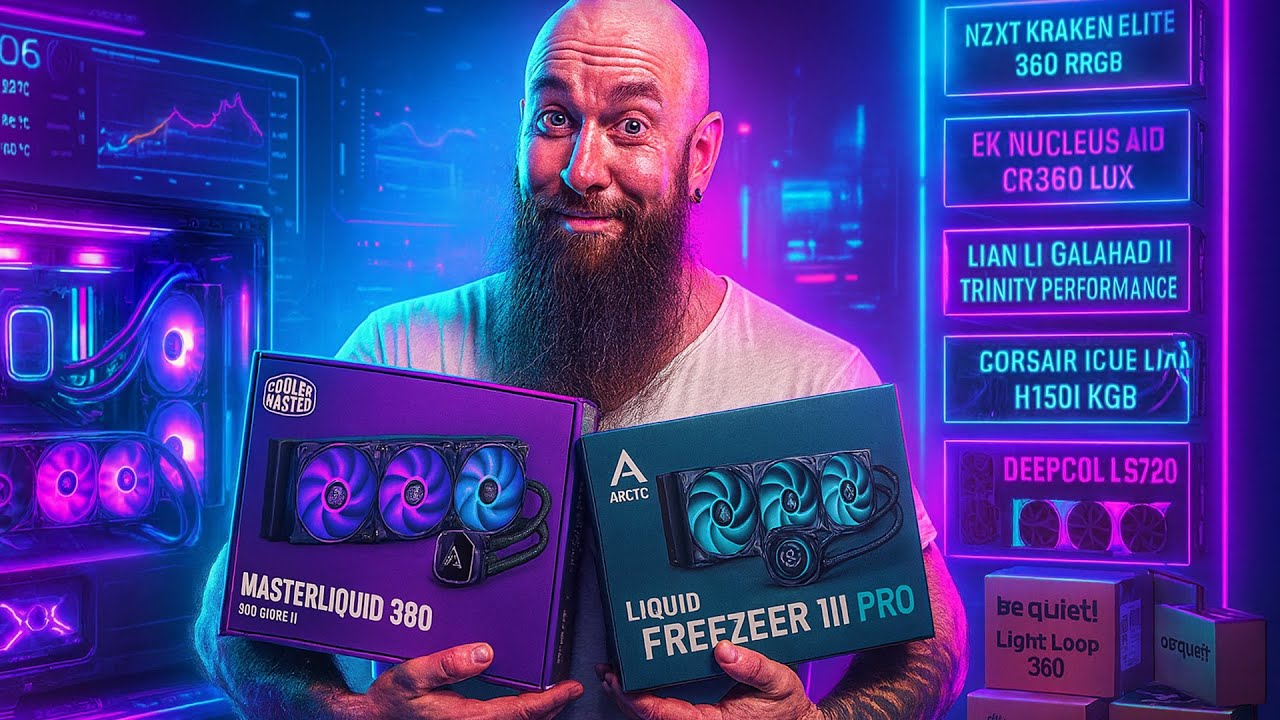 Как выбрать водяное охлаждение для ПК? ТОП-8 водянок для Центрального Процессора в 2025 году
