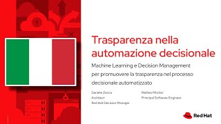 Trasparenza nell’automazione decisionale