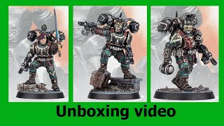 Hobby video - unboxing the Tempestus Scion Aquilons | Astra Militarum | Warhammer 40,000
