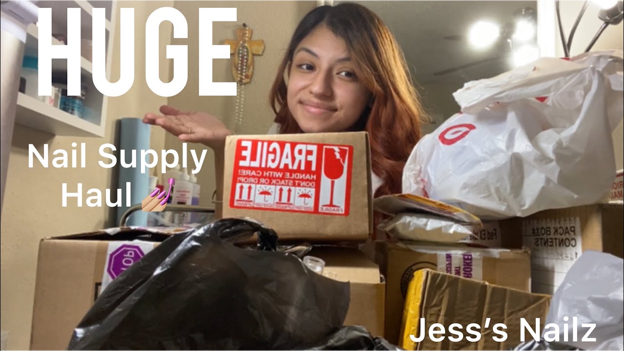 HUGE NAIL SUPPLY HAUL 💅🏼 BORN PRETTY , ALIEXPRESS, MICHEALS