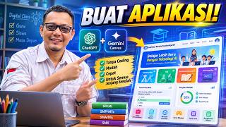 TRIK GURU: Buat Aplikasi Media Pembelajaran dengan ChatGPT + Gemini Canvas! screenshot 1