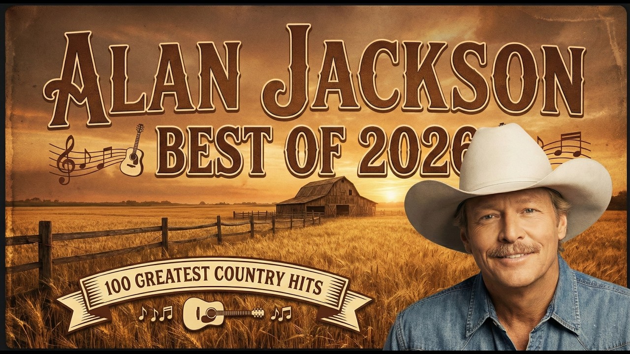 🎸 Best of Alan Jackson 2026 🌾 100 Greatest Country Hits of All Time 🔥🔥🔥
