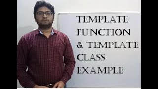 16. Example of template: 1) Search function template 2) stack class template
