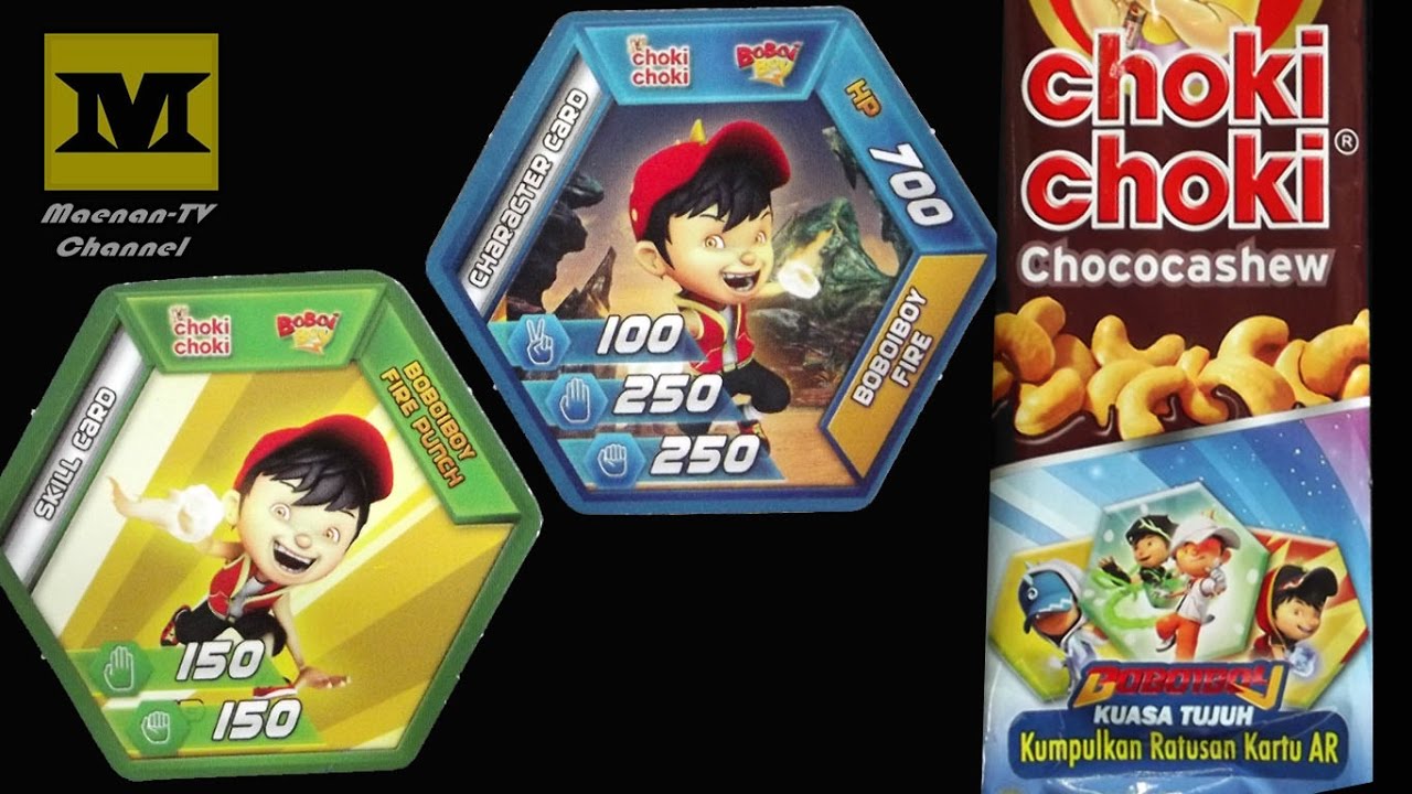  BOBOIBOY  Kuasa Tujuh AR Hexagon Card  Boboiboy  Fire 