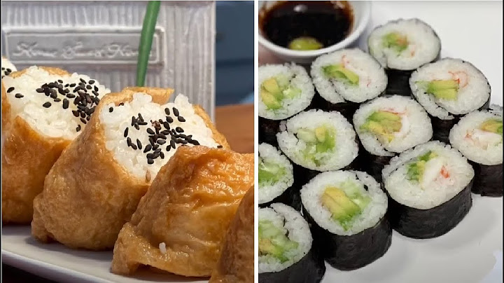 Hướng dẫn cách làm sushi đơn giản