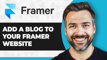 How to Add a Blog to Your Framer Website (Step By Step) (2025 Guide)