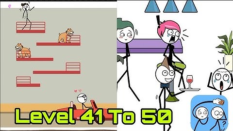 Thief Puzzle :To Pass A Level - Gameplay Walkthrough Level 41 To 50 (IOS-ANDROID) @Mind_Gaming01