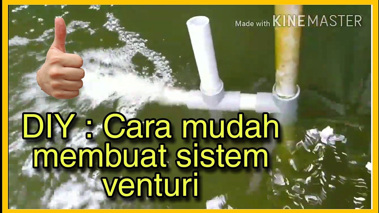 DIY : Cara mudah membuat sistem Venturi - YouTube