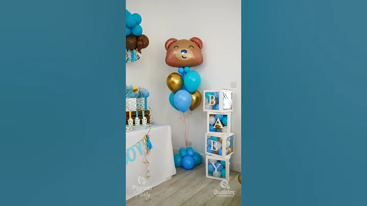 Baby Shower Boy balloon ideas Qualatex