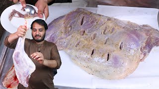 Lamb Leg Steam / Slow cooked soft and juicy mutton raan (No Frying) screenshot 4