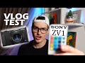 Первый влог на Sony ZV1 . Лучшая камера ? Тест видео