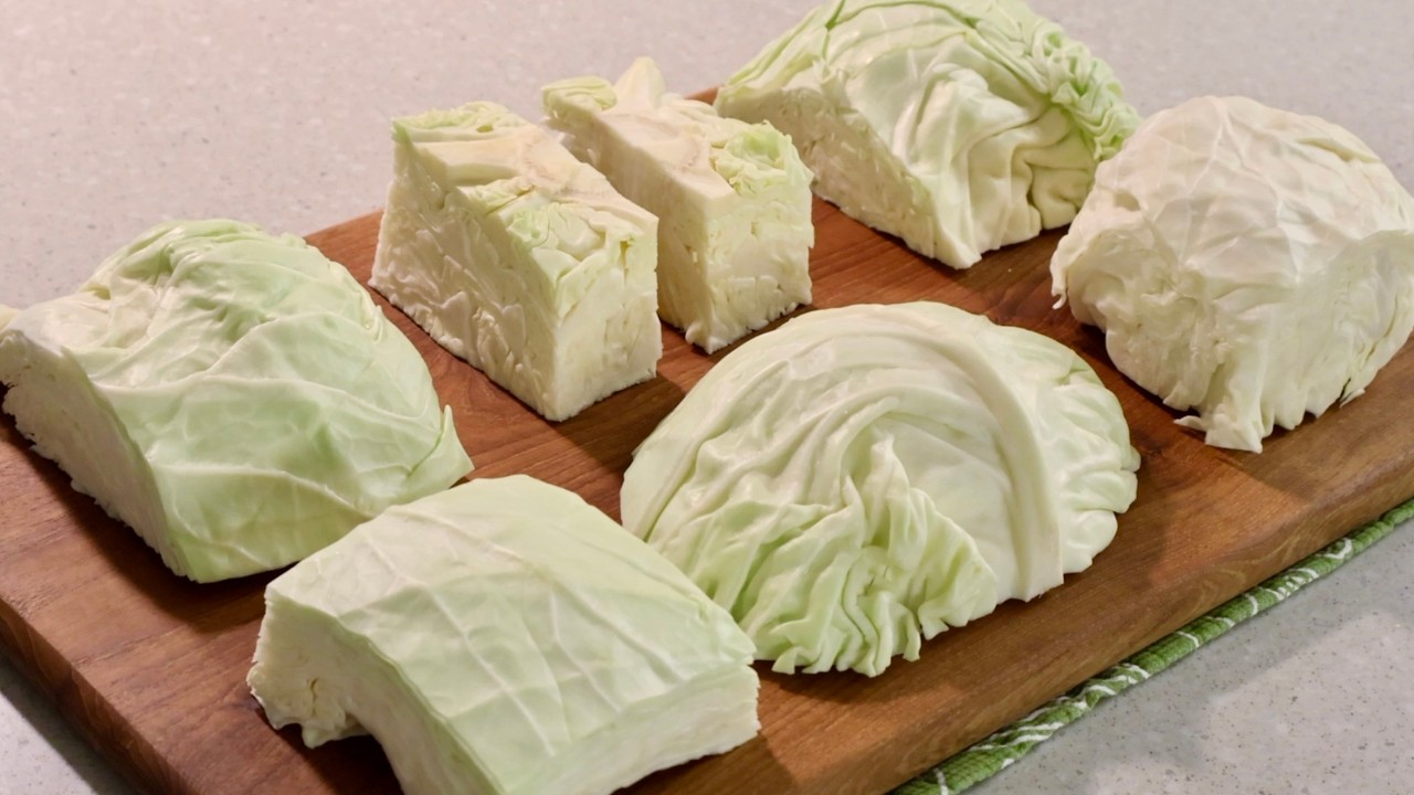 소화에 좋은 양배추로 한끼는 이렇게 드셔보세요 | 양배추 세척, 손질, 4가지 요리방법