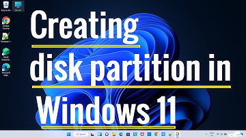 How to create new disk partition in Windows 11 | SSD disk partition in new Laptops