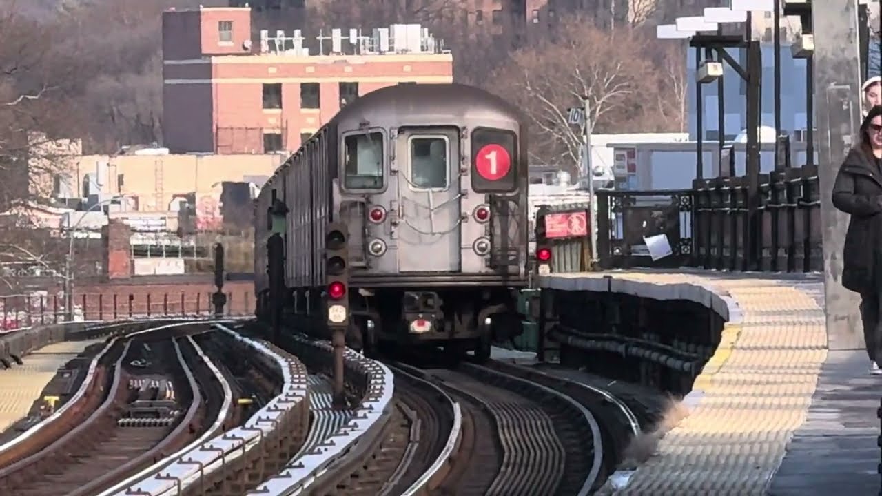 IRT 7th Ave/broadway and the Hudson Line action at Marble hill